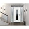 Vdomdoors Steel Door Ballucio 6644 Natural Oak 2 Side Exterior Windows Sidelites/ Entry Door Painted W12+36+1 BALLUCIO6644EXD-OAKW-W12+36+12xH80-RH-I - alternate 5