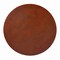 Homeroots 30" Walnut Wood Round Coffee Table With Shelf 694841 - alternate 6