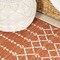 Jonathan Y Ourika Moroccan Geometric Textured Weave Orange/Cream 2 ft. x 10 ft. Indoor/Outdoor Runner Rug SMB108P-210 - alternate 4