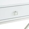 Homeroots 25" Silver And White End Table With Drawer 544114 - alternate 9