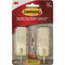 Command Medium Satin Brass Decorative Hook  2 Hooks 4 Strips 17034BR-2ES - alternate 1