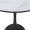Leisuremod Bristol Modern Round Dining Table - MDF Wood Top with Powder Coated Steel Base BTBL-27MW - alternate 7
