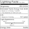 Bulbrite LED Filament, 5 Watt Dimmable T9 5 inch Light Bulb, Clear Glass Finish, E26 Base, 4000K, 400 Lumens, 4PK 862102 - alternate 12