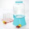 Gibson Home Chiara 2 Gallon Glass Mason Jar Dispenser with Metal Lid and Base in Blue 130951.02RR - alternate 7