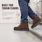 Handpoint Mens 6 in Soft Toe Work Boots-EH Safety Boots with KEVLAR Puncture Resistant Midsole, Brown, 13 80N01BN-EE-13 - alternate 7