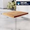 Flash Furniture Mayfair 24 in x 30 in Rectangle Butcher Block Style Table Top for Commercial Use in Natural XU-BB24X30RCT-GG - alternate 7