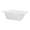Kingston Brass 54" Acrylic Rectangular Drop-In Tub with Anti-Skid Surface, Glossy White VTPN543219T - alternate 1