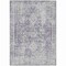 Homeroots 10' X 14' Plum Oriental Washable Indoor Outdoor Area Rug 607619 - alternate 7
