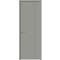 Sartodoors Interior Solid French Door 30 x 80 inches, BASIC 0111 Dove Grey, Single Regular Panel Frame Handle BASIC0111ID-MAG-30 - alternate 1