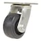 Vestil Rubber Swivel Caster 4 In. Diameter x 2 In. Width 396 Lb. Capacity Black CST-VE-4X2MR-S - alternate 1