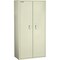 Fireking Storage Cabinet, 1 Hr Fire, 72" H, end tabs, Legal Parchment CF7236-MDPA-LGL - alternate 1