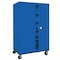 Sandusky Shelf Cabinet, 78 in H, 46 in W, 24 in D, Recessed, Three-Point Locking, 4 Shelves TA4R462472-06 - alternate 1