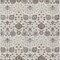 Homeroots 9' X 12' Ivory Brown And Gray Floral Washable Indoor Outdoor Area Rug 605429 - alternate 7