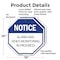 Signmission Notice Alarm and Video Monitoring i, 10 inch X 10 inch, Aluminum Metal Signs, 2PK OC-A-2PACK-10-325 - alternate 6