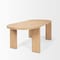 Homeroots 91" Light Brown Wood Oval Dining Table 604024 - alternate 16