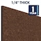 Quartet Dark Brown Cork Tiles, 12in x 12in, Fram 15050Q - alternate 6