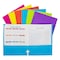 C-Line Products 2-Pocket Laminated Paper Portfolio with 3-Hole Punch, Assorted, 100PK 06300 - alternate 4