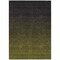Homeroots 8' X 10' Olive Green And Charcoal Abstract Washable Indoor Outdoor Area Rug 588963 - alternate 8