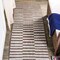 Jonathan Y Sukie Modern Offset Stripe Brown/Beige 2 ft. x 8 ft. Indoor/Outdoor Runner Rug SMB133B-28 - alternate 1
