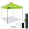 Ergodyne Single Lime Heavy Duty Pop-Up Tent - 10ft x 10ft 6002 - alternate 1