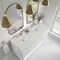 James Martin Vanities Breckenridge 60'' D Vanity, Bright White, w/ Victorian Sil Quartz Top w/FreePower Wireless Charger 330-V60D-BW-FVSL - alternate 10