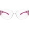 Ironwear Polycarbonate UV Safety Glasses with Comfort Grip Temple Tips, Clear, Pink 3575-C-P - alternate 1