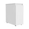 Homeroots 10" White Wood Freestanding Bathroom Vanity 473308 - alternate 1