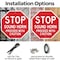Signmission Stop Sound Horn Proceed with Cautio, 6 Inch X 6 Inch, Plastic Sign OC-P-6-323 - alternate 7