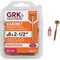 Grk Fasteners Cabinet Screws UberGrade No. 8 X 2-1/2" L Star Yellow Zinc, 100PK 113079 - alternate 9