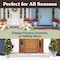Pure Garden Outdoor Planter 2-Pack 16x18 in Urn Planters Plastic Plant Pots for Indoor or OutdoorFlower Pots 50-LG1429 - alternate 8