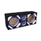 Deejay Led Two 8-in Woofers plus Two Tweeters Blue Empty Chuchera Speaker Enclosure D8T2BLUE - alternate 1
