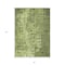 Homeroots 8' X 10' Olive Green Ikat Washable Indoor Outdoor Area Rug 576992 - alternate 9