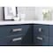 Amerock Calathea 1-1/4 in 32 mm Center-to-Center Black Chrome Cabinet Pull BP10132BCR - alternate 3