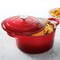 Crock-Pot Artisan 3 Quart Enameled Cast Iron Casserole with Lid in Gradient Red 94232.02 - alternate 7