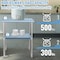 Vevor Stainless Steel Work Table Commercial Food Prep Table 24x24x36in w/ Wheels VV-SSWR-JL-24*24 - alternate 6