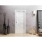 Sartodoors Sliding Pocket Door 30x80 inches White Solid Core Modern Interior QUADRO4088PD-GLOS-30 - alternate 1
