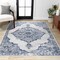 Jonathan Y Alhambra Ornate Medallion Modern Light Blue/Ivory 8 ft. x 10 ft. Area Rug MDP400F-8 - alternate 1