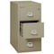 Fireking 3 Drawer, 1 Hr Fire & Impact Rated, Vertical, 31" depth Legal Pewter 3-2131-CPE - alternate 4