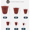 Hc Companies Eclipse 20'' Clay Planter with Saucer ECA20000E35 - alternate 5