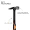 Klein Tools Smooth Face Steel Claw Hammer, 20-Ounce H80920S - alternate 9