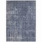 Homeroots 3' X 5' Blue And Gray Medallion Washable Indoor Outdoor Area Rug 616424 - alternate 9