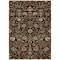 Homeroots 3' X 5' Black Brown And Red Floral Washable Indoor Outdoor Area Rug 603401 - alternate 8