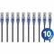Monoprice SlimRun Cat6A Ethernet Patch Cable - Snagless RJ45_ UTP_ Pure Bare Cop 33247 - alternate 1
