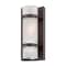 Homeroots Bronze and White Glass Wall Sconce 398546 - alternate 5