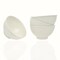 Homeroots White Four Piece Weave Stoneware Service For Four Bowl Set 483501 - alternate 9
