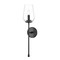 Z-Lite Dominique Matte Black 1 Light Wall Sconce 2012-1S-MB - alternate 1