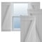 Ekena Millwork True Fit PVC Four Board Joined Board-n-Batten Shutters w/Z-Bar, Primed , 21 1/2"W x 32"H TFP102BBF21X032PR - alternate 1