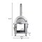 Koolmore Outdoor Kitchen with a Dual Fuel Pizza Oven, 3 Drawer Cabinet, Sink, 30 in. BBQ Grill and Cabinet KM-OKSKIT-CONFIG103 - alternate 7