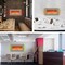 Northwest 30in Wall Mounted Electric Fireplace 13 Backlight Colors and Remote Control 80-BL31-2002 - alternate 15