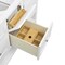 James Martin Vanities Vanity, without top, Bright White, 59.88 in W x 23.5 in D,  330-V60D-M-BW - alternate 6